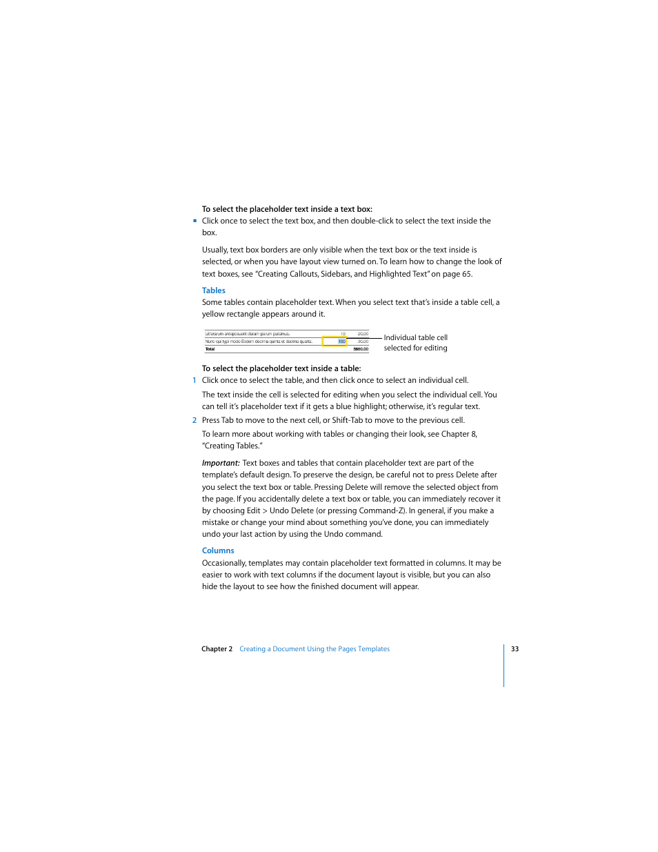 Apple Pages User Manual | Page 33 / 192