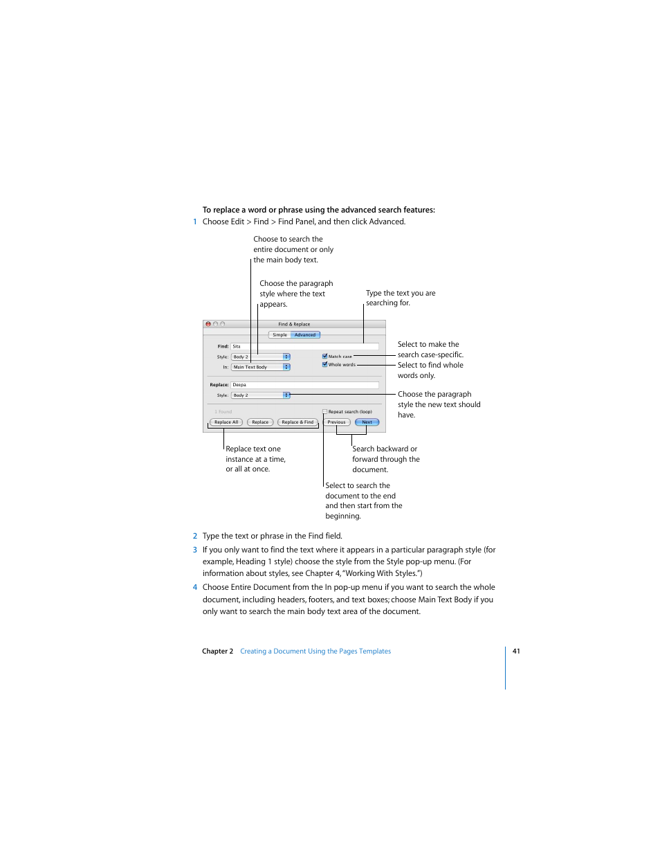 Apple Pages User Manual | Page 41 / 192