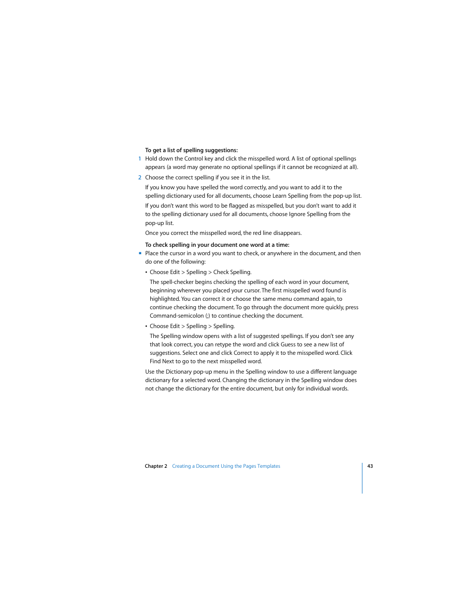 Apple Pages User Manual | Page 43 / 192