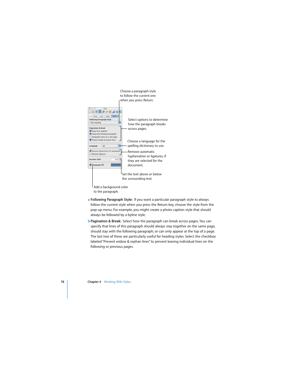 Apple Pages User Manual | Page 78 / 192
