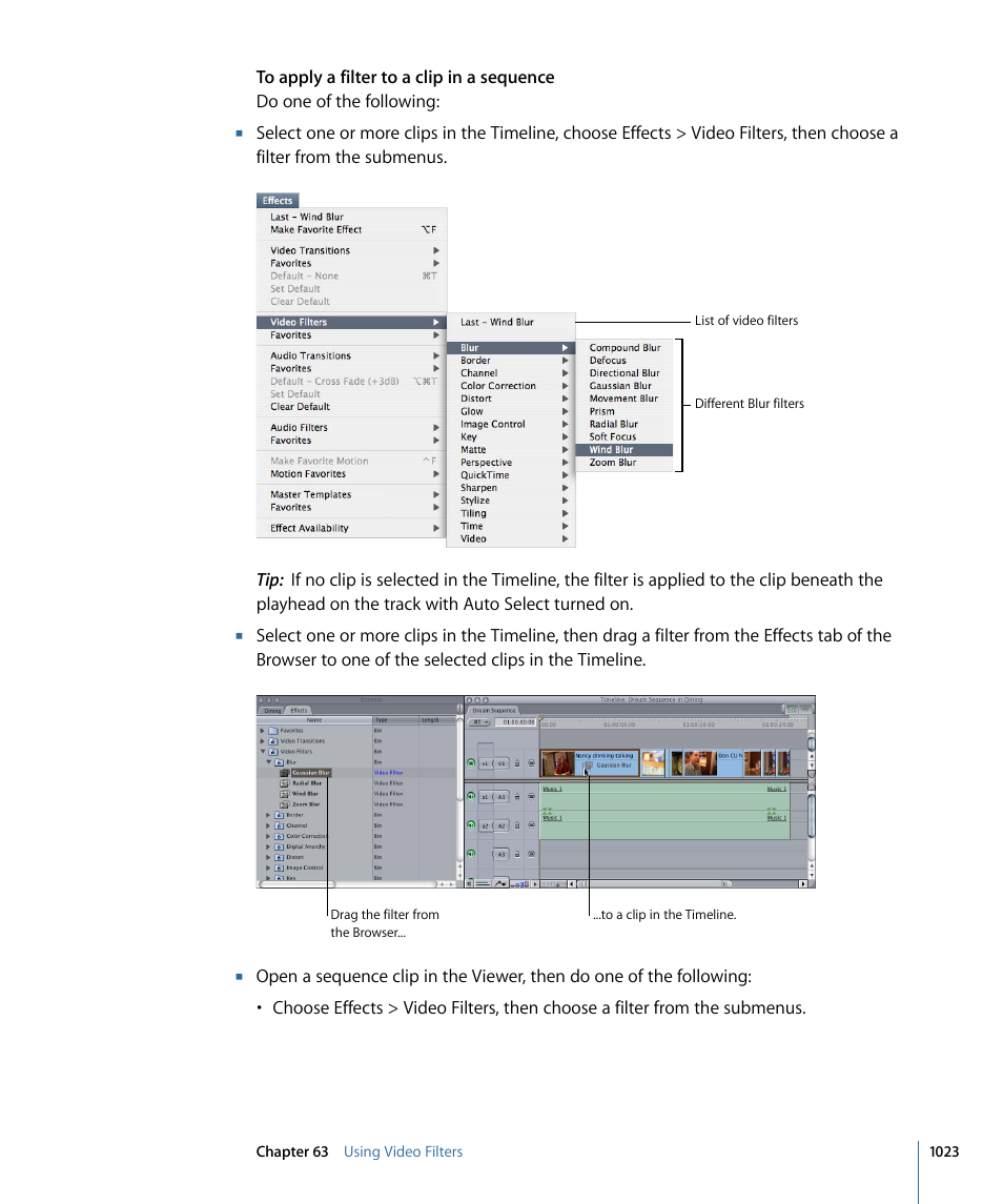 Apple Final Cut Pro 7 User Manual | Page 1023 / 1990