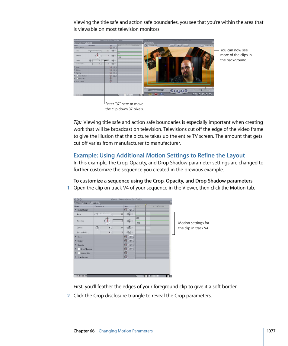 Apple Final Cut Pro 7 User Manual | Page 1077 / 1990