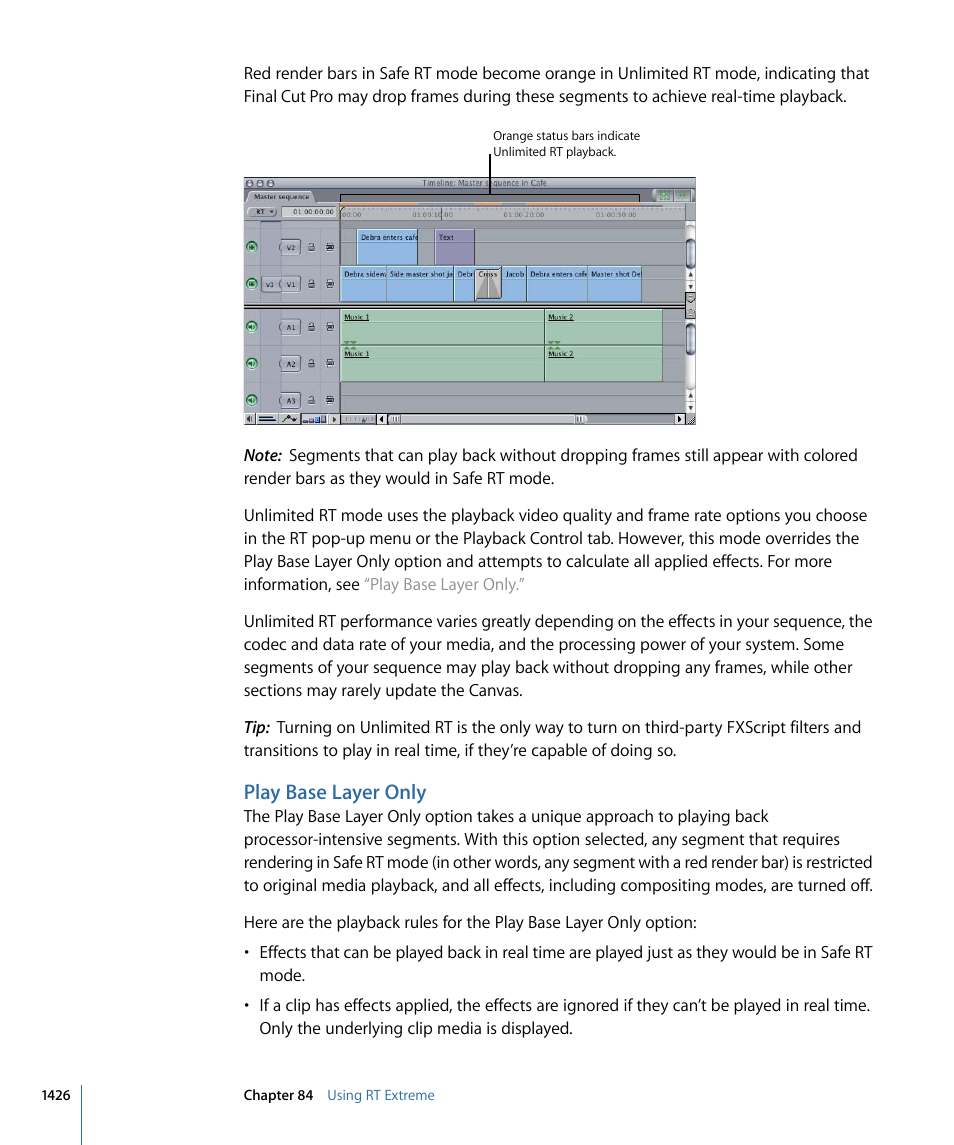 Play base layer only | Apple Final Cut Pro 7 User Manual | Page 1426 / 1990