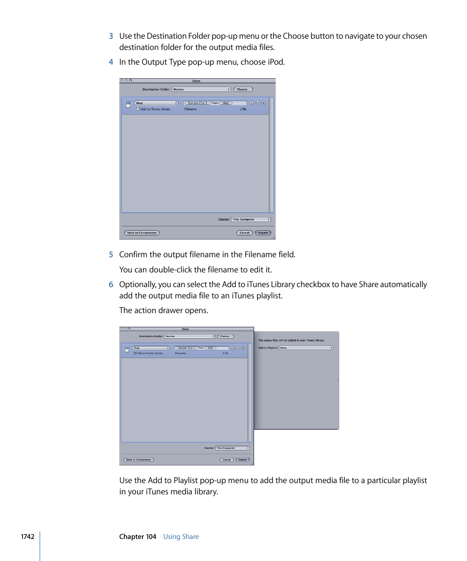 Apple Final Cut Pro 7 User Manual | Page 1742 / 1990