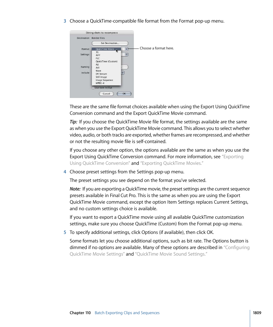 Apple Final Cut Pro 7 User Manual | Page 1809 / 1990