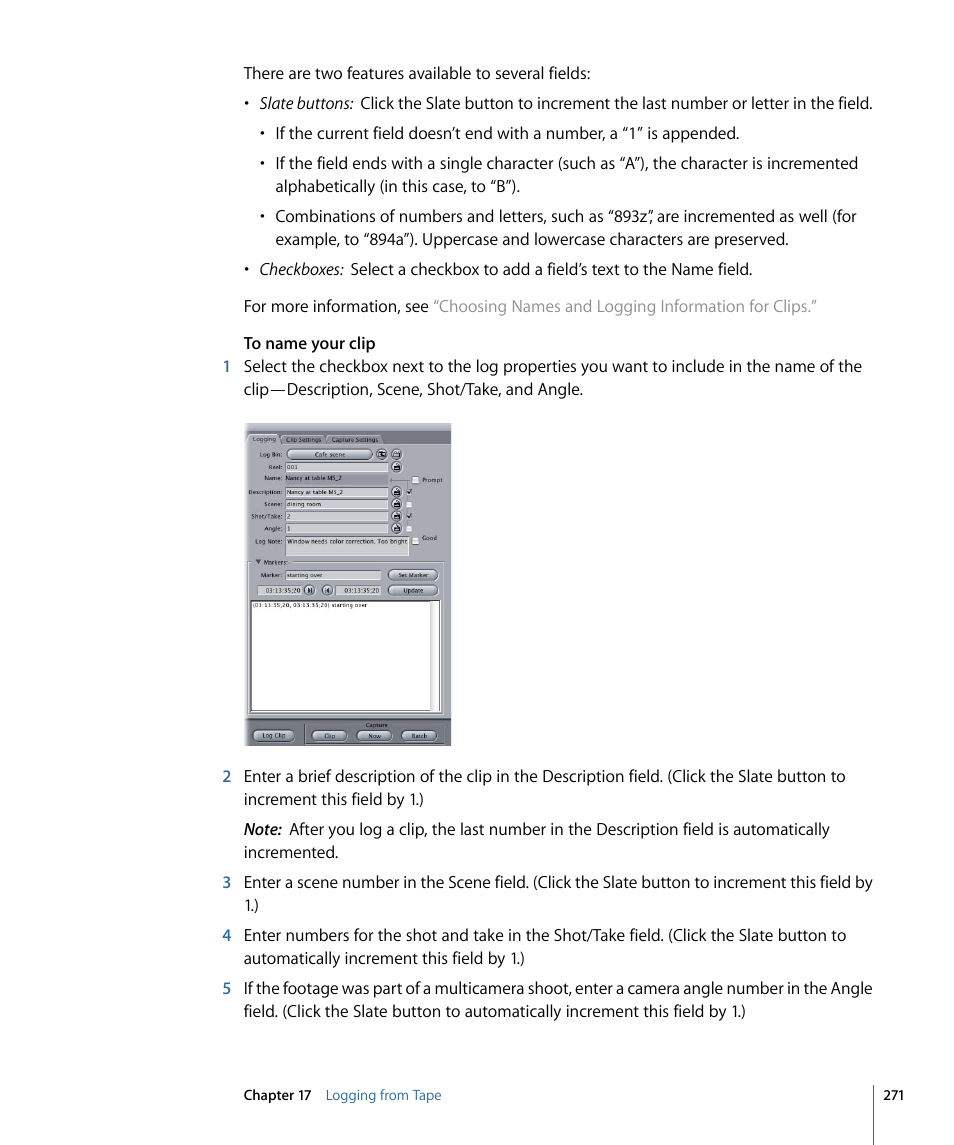 Apple Final Cut Pro 7 User Manual | Page 271 / 1990