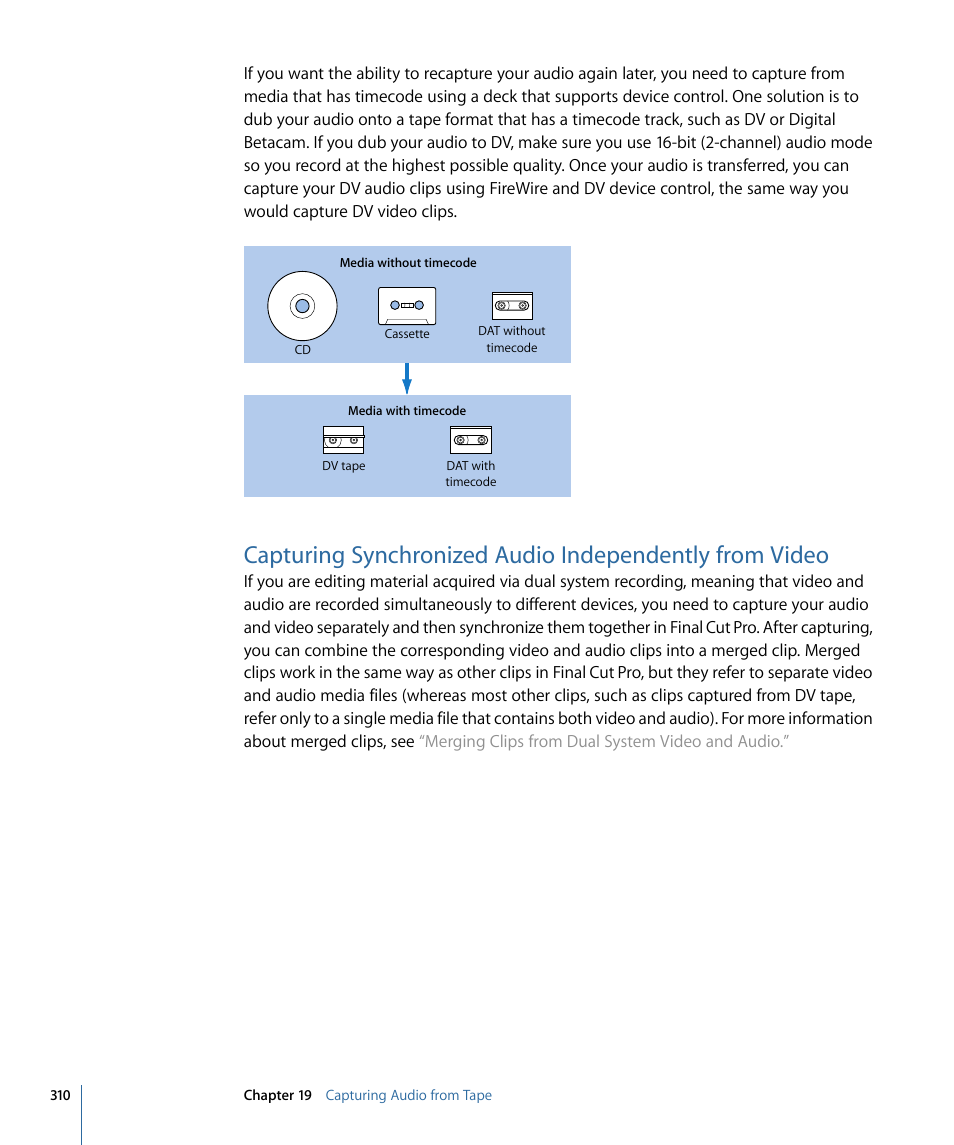 Apple Final Cut Pro 7 User Manual | Page 310 / 1990