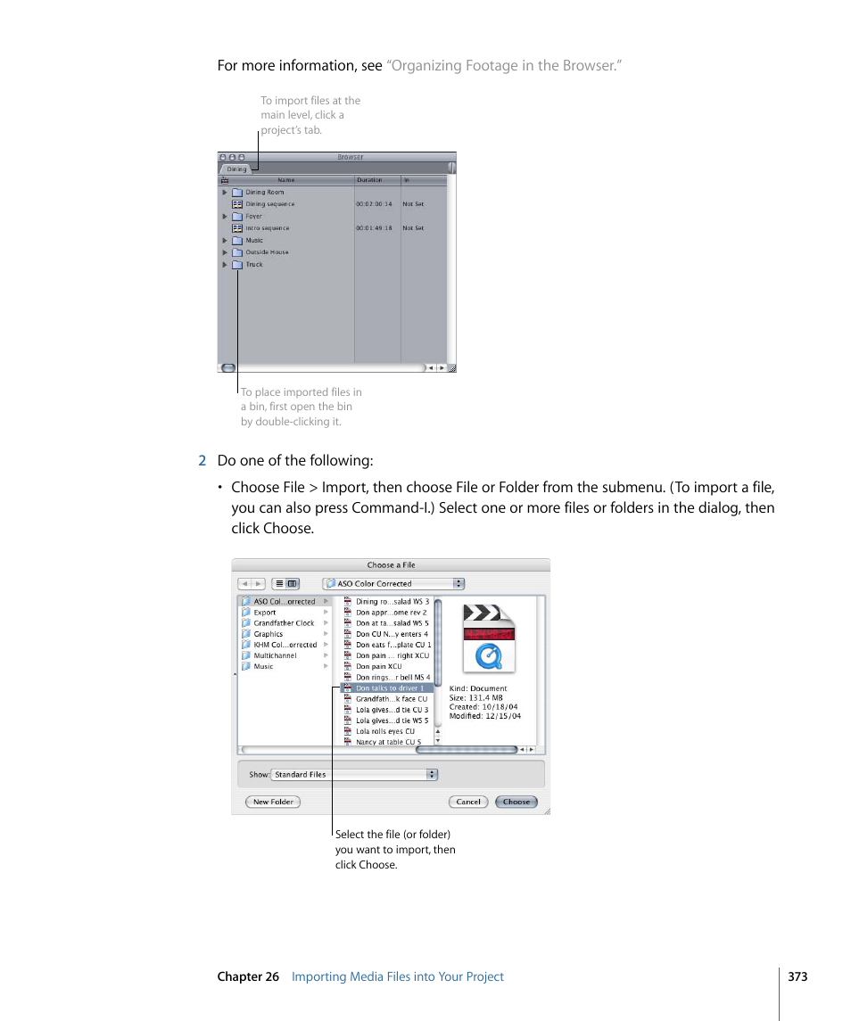 Apple Final Cut Pro 7 User Manual | Page 373 / 1990