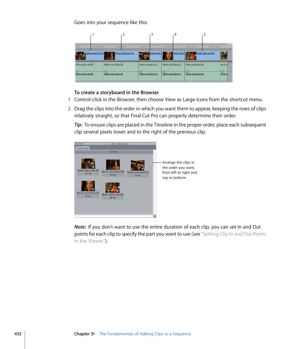 Apple Final Cut Pro 7 User Manual | Page 452 / 1990