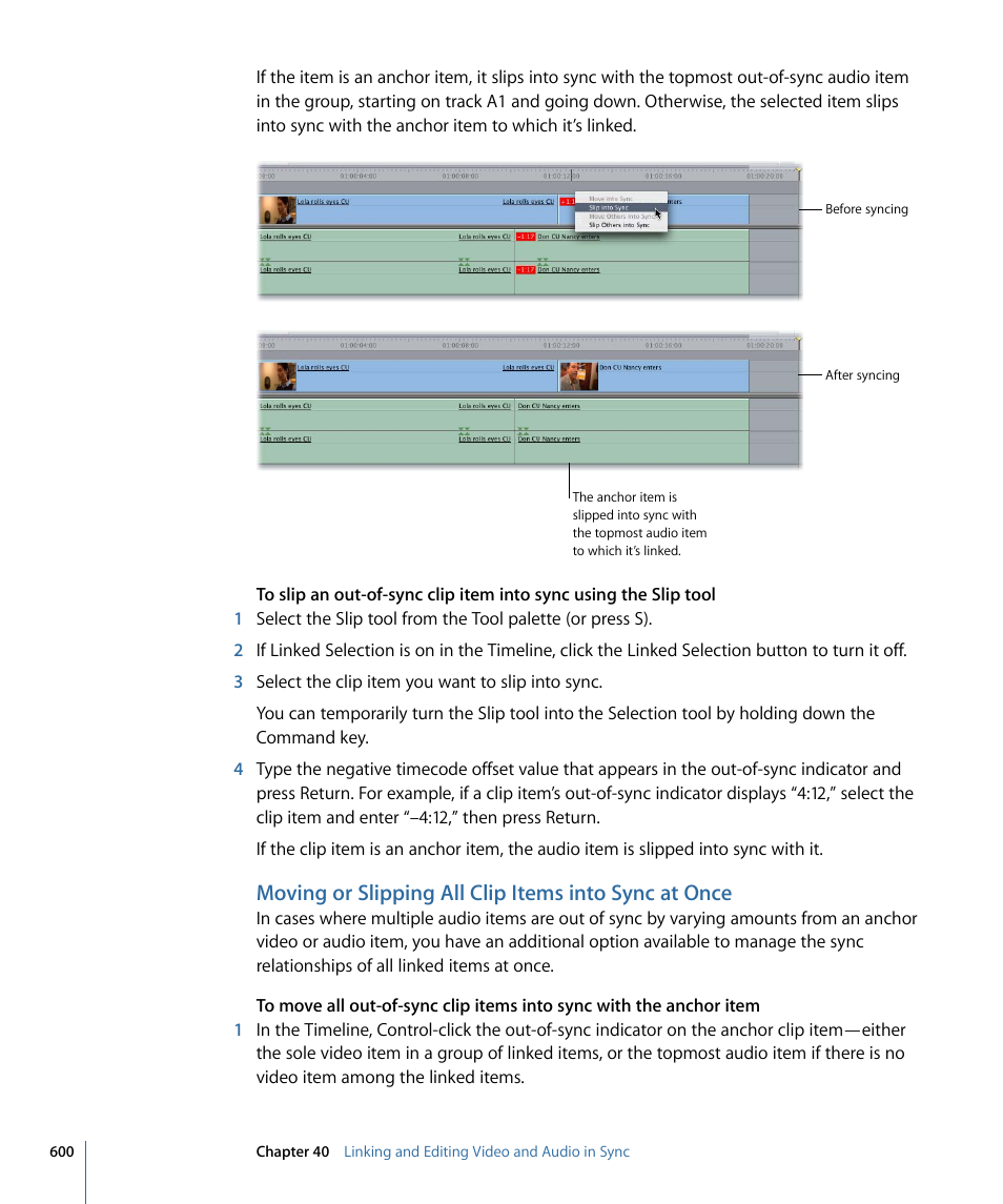 Apple Final Cut Pro 7 User Manual | Page 600 / 1990