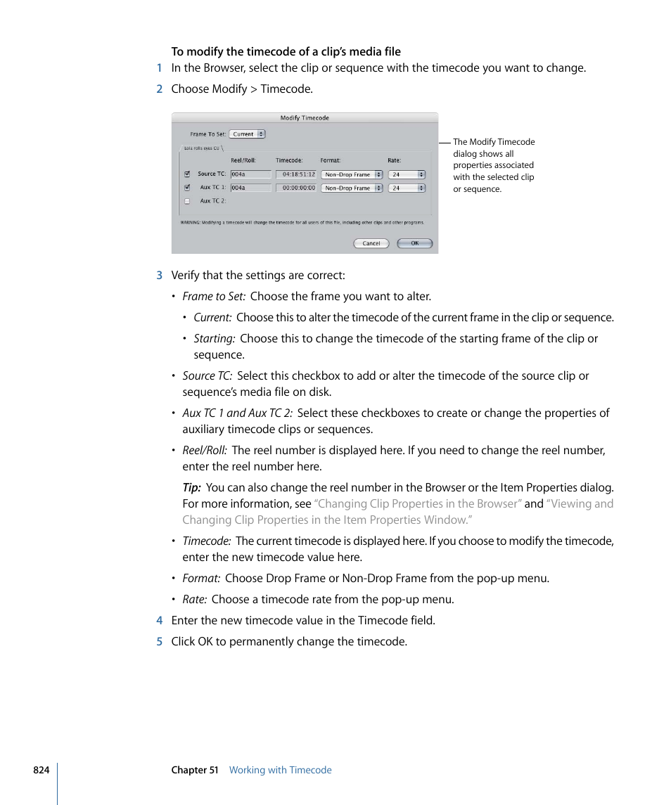 Apple Final Cut Pro 7 User Manual | Page 824 / 1990