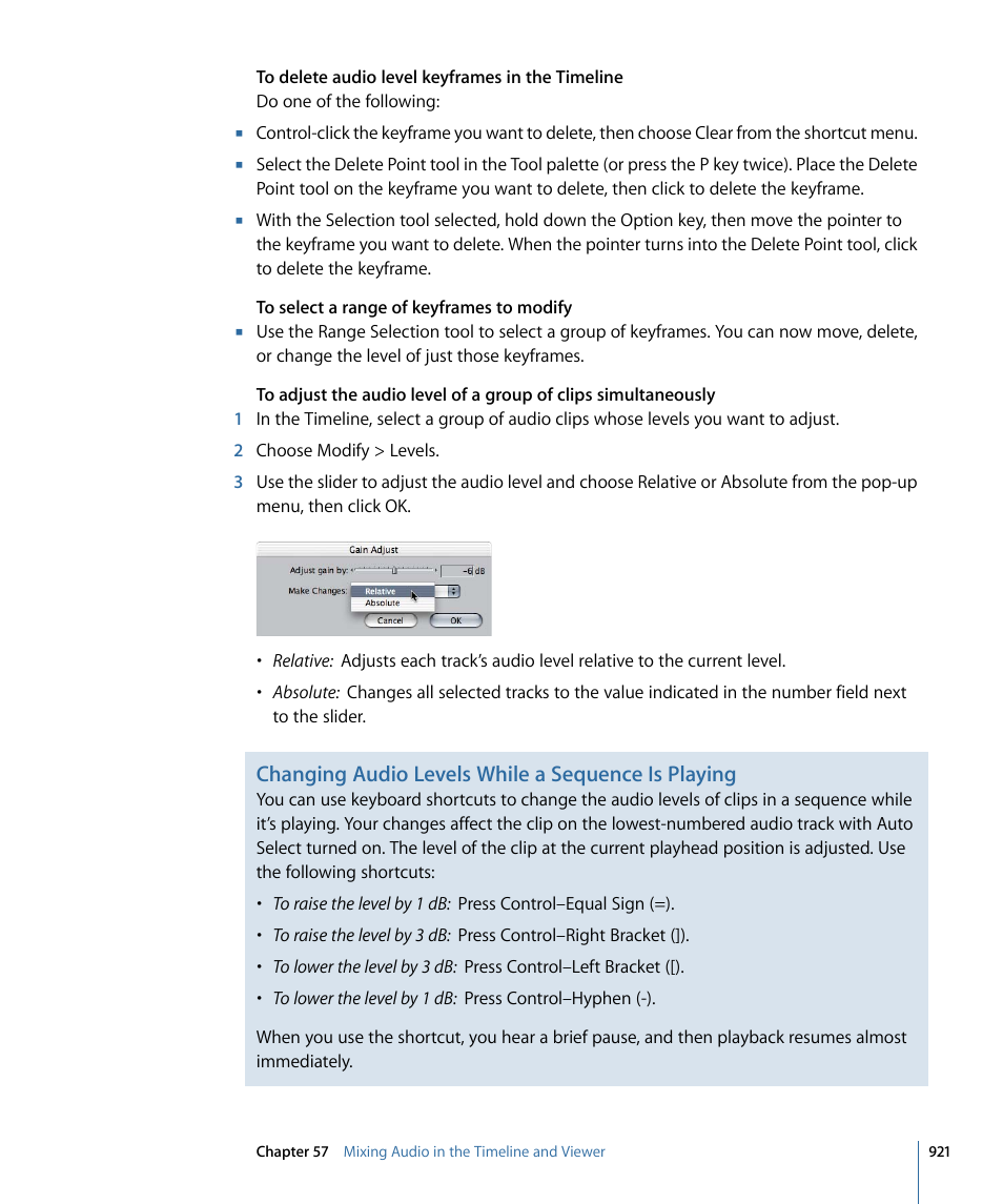 Apple Final Cut Pro 7 User Manual | Page 921 / 1990