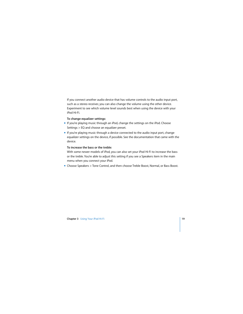 Apple iPod Hi-Fi User Manual | Page 19 / 104