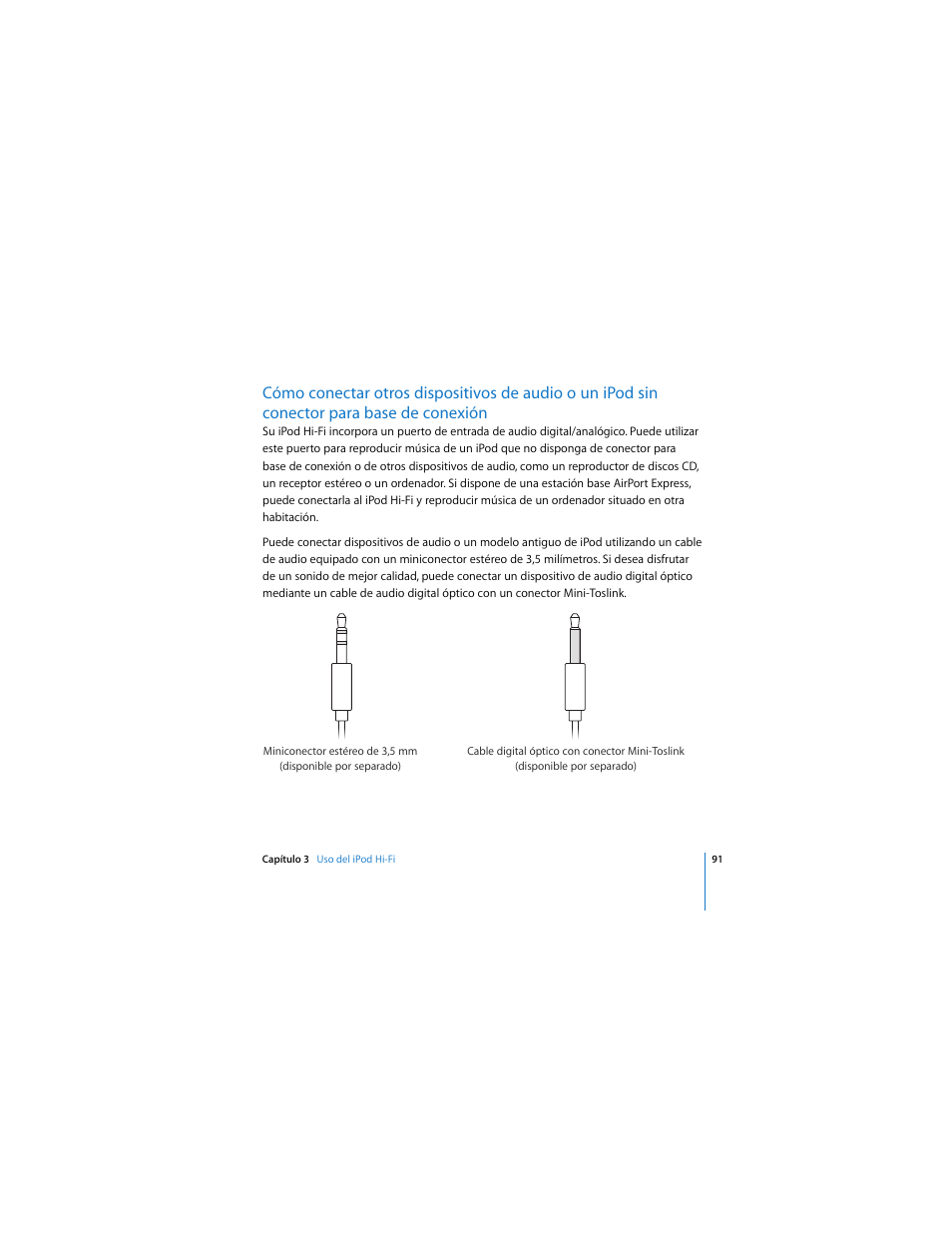 Apple iPod Hi-Fi User Manual | Page 91 / 104