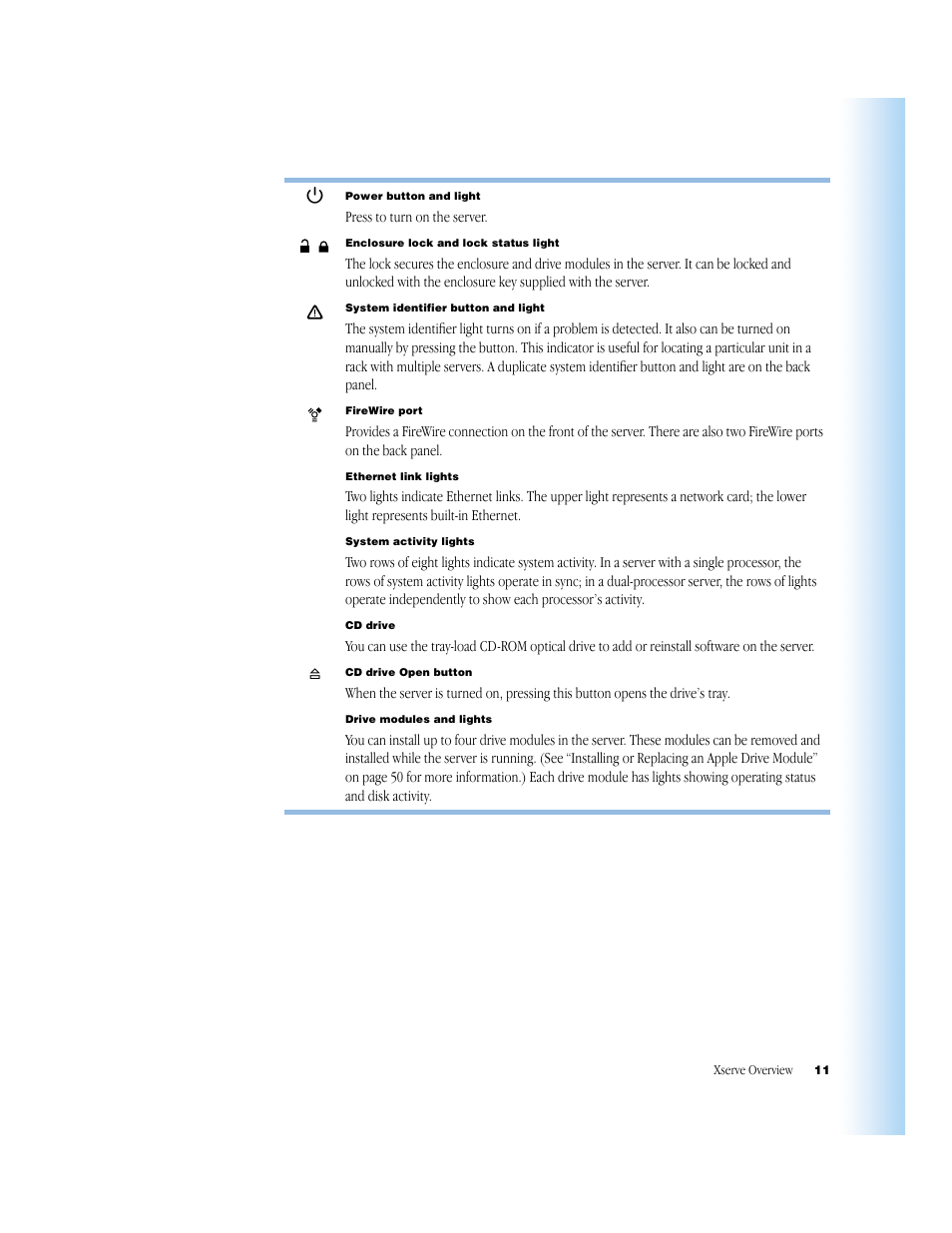 Apple Xserve (Original) User Manual | Page 11 / 78