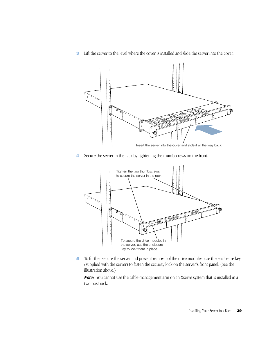 Apple Xserve (Original) User Manual | Page 39 / 78