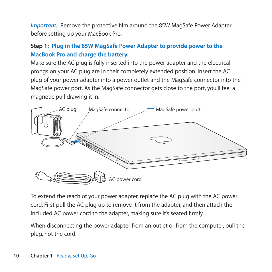 Apple MacBook Pro (15-inch, Early 2011) User Manual | Page 10 / 88