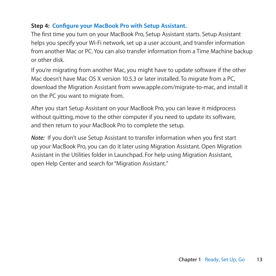 Apple MacBook Pro (15-inch, Early 2011) User Manual | Page 13 / 88