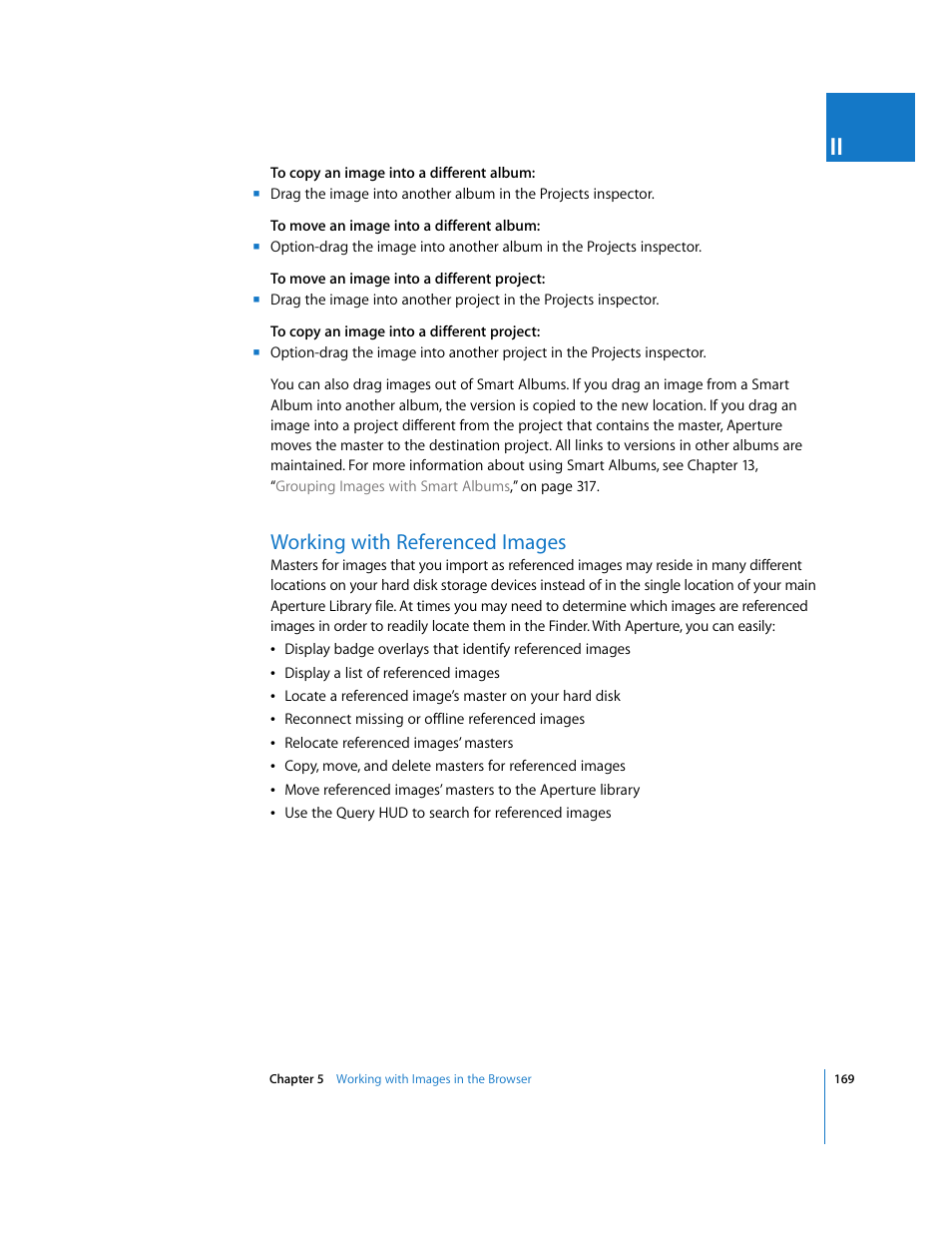 Working with referenced images, P. 169) | Apple Aperture 2 User Manual | Page 169 / 701