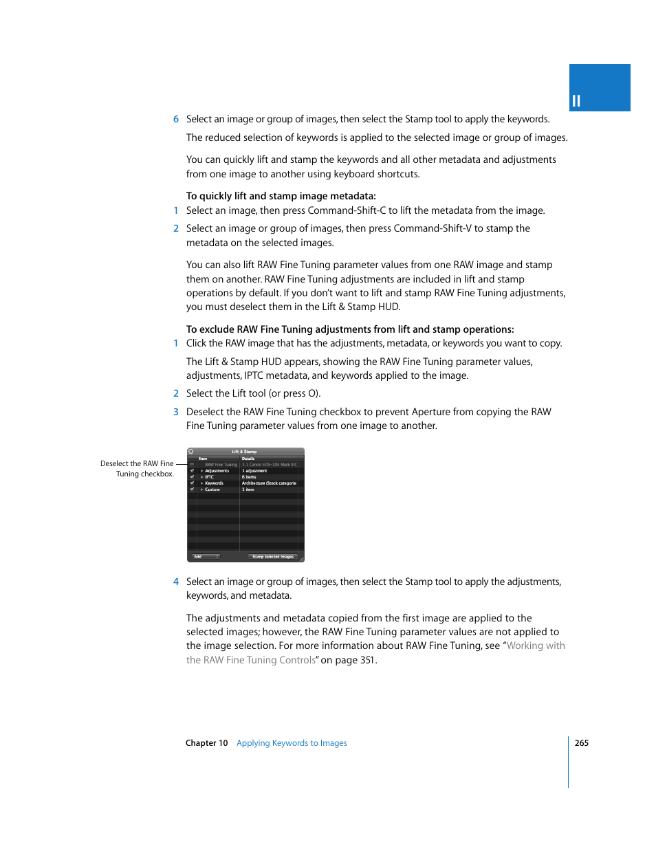 Apple Aperture 2 User Manual | Page 265 / 701