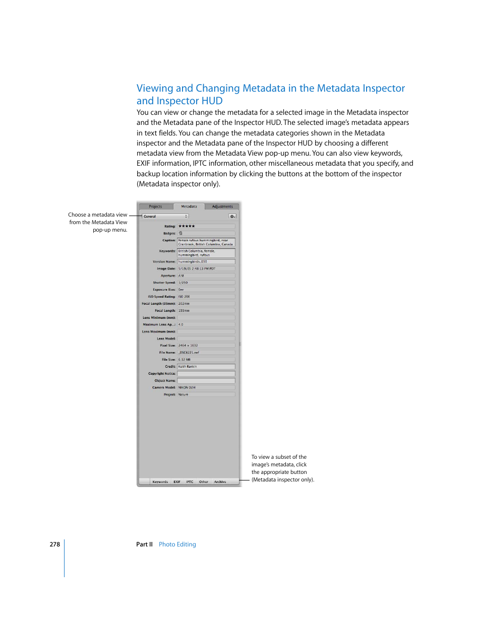 P. 278) | Apple Aperture 2 User Manual | Page 278 / 701