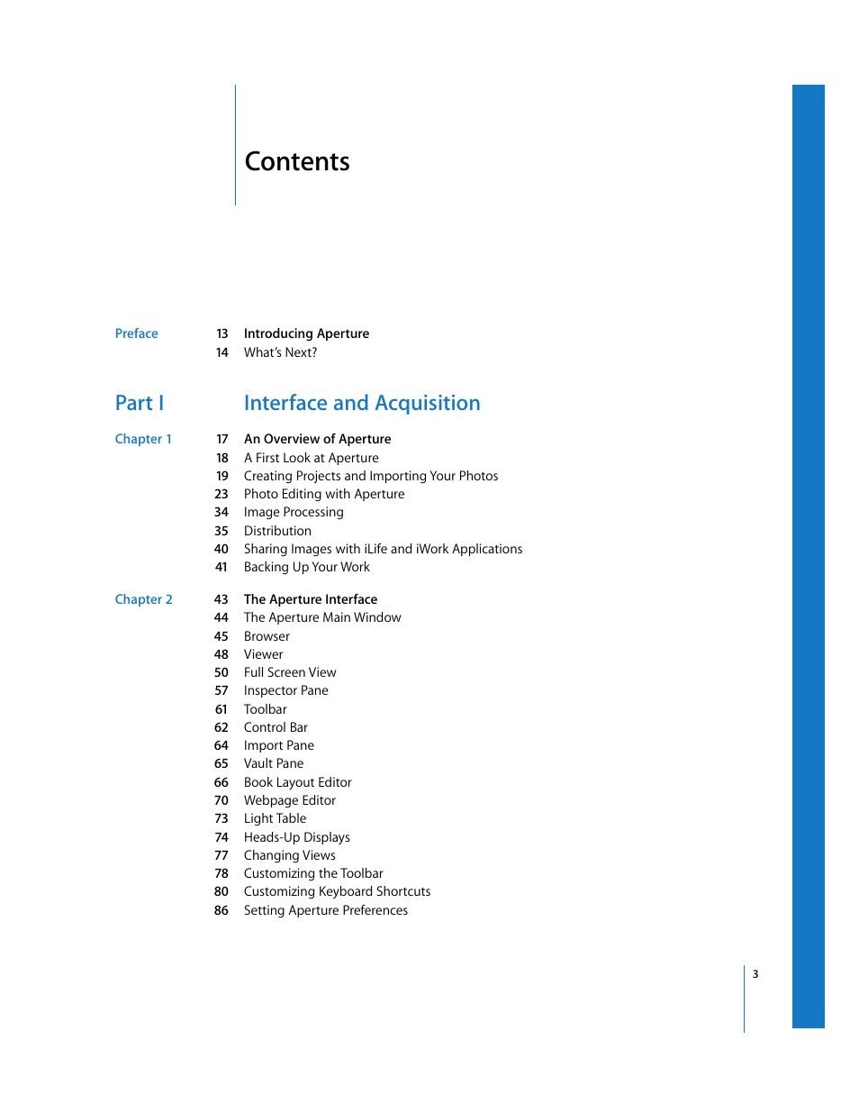 Apple Aperture 2 User Manual | Page 3 / 701