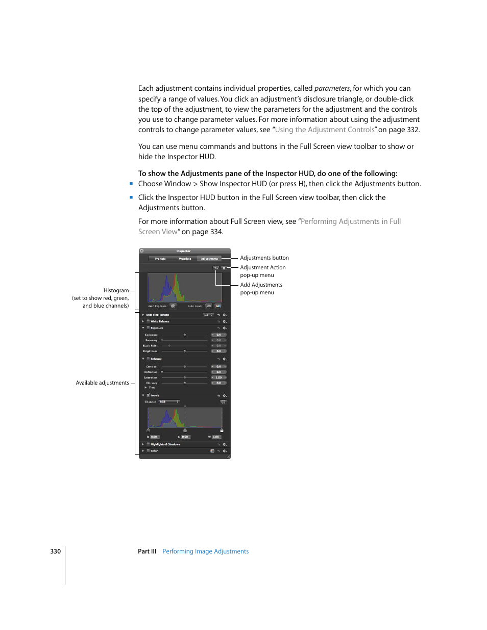 Apple Aperture 2 User Manual | Page 330 / 701