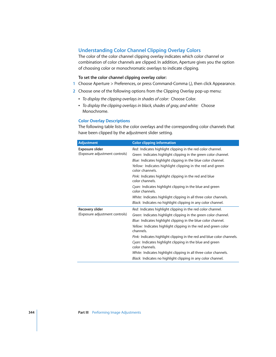 Apple Aperture 2 User Manual | Page 344 / 701