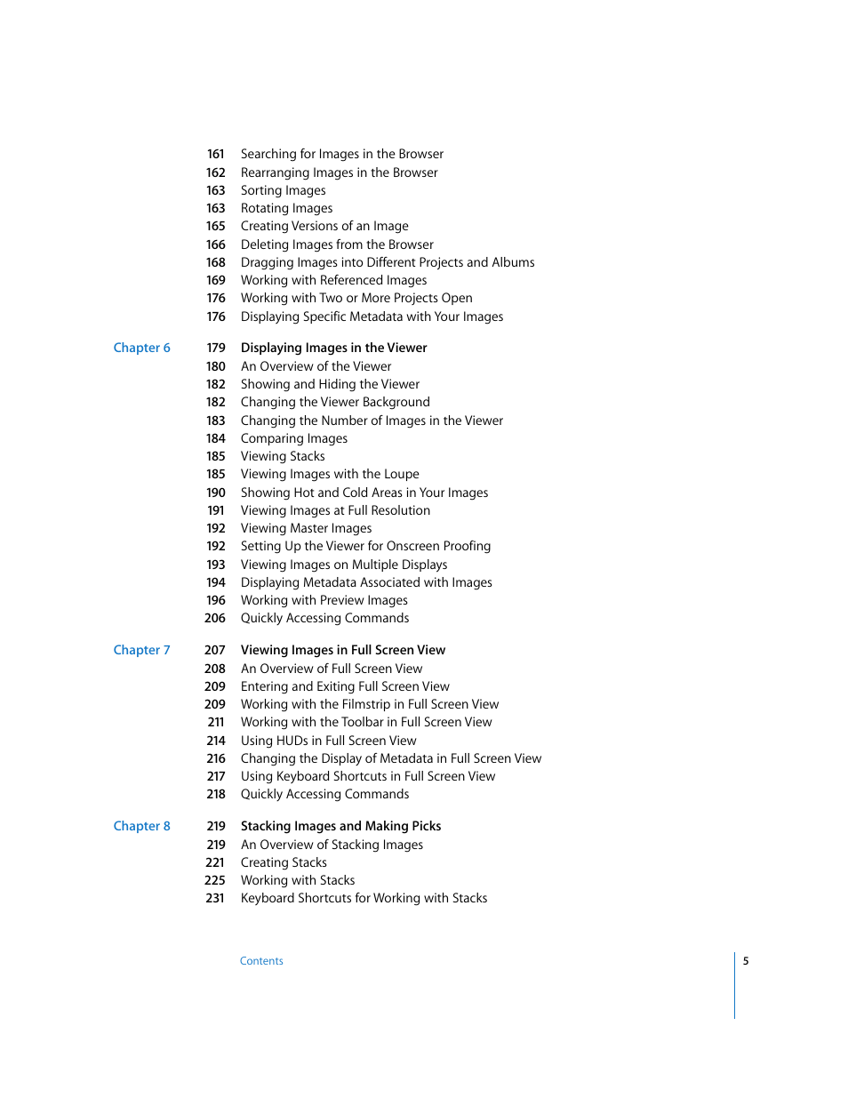 Apple Aperture 2 User Manual | Page 5 / 701