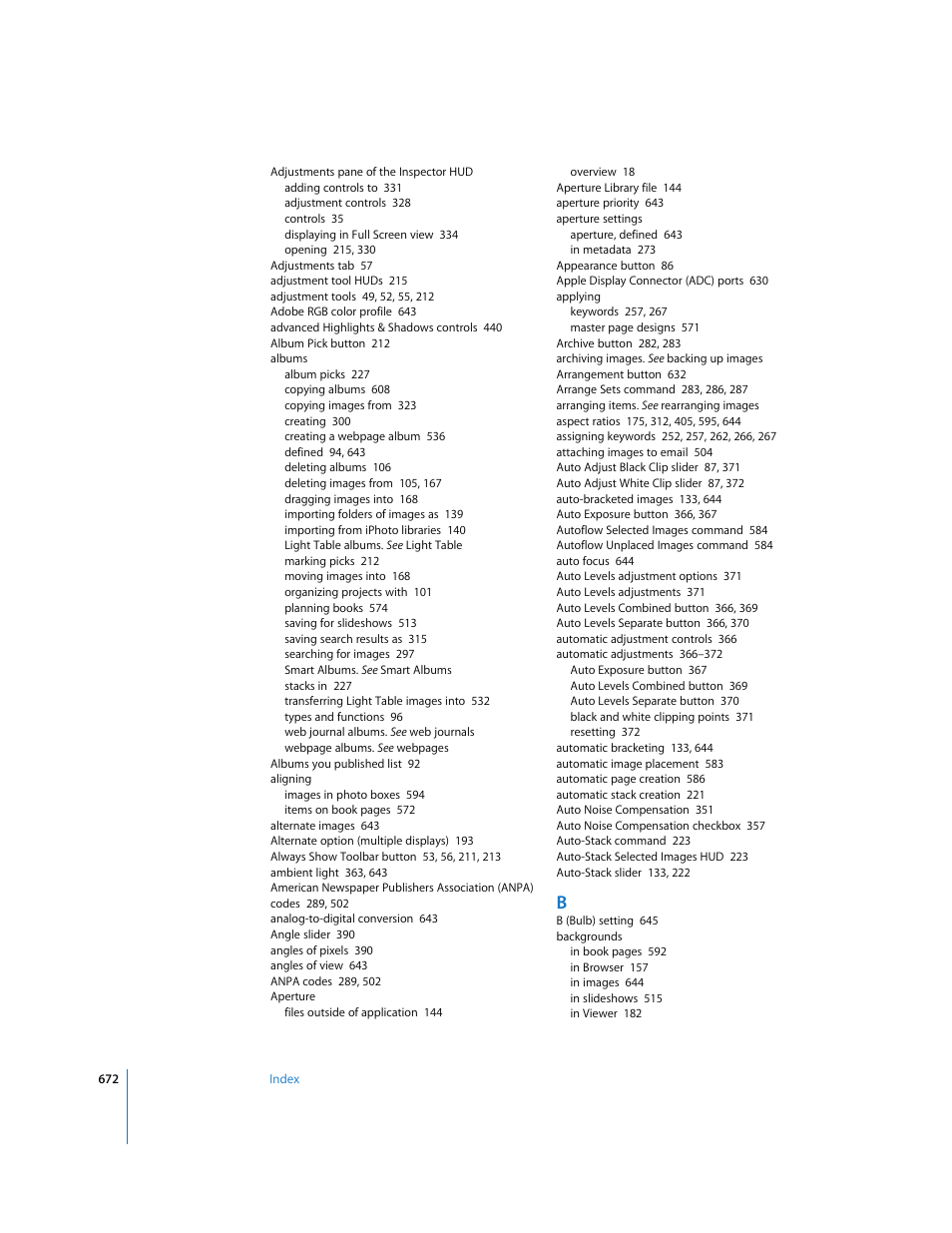 Apple Aperture 2 User Manual | Page 672 / 701