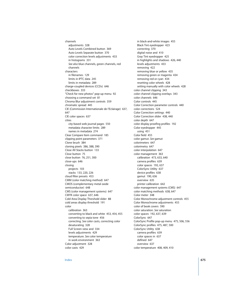 Apple Aperture 2 User Manual | Page 675 / 701