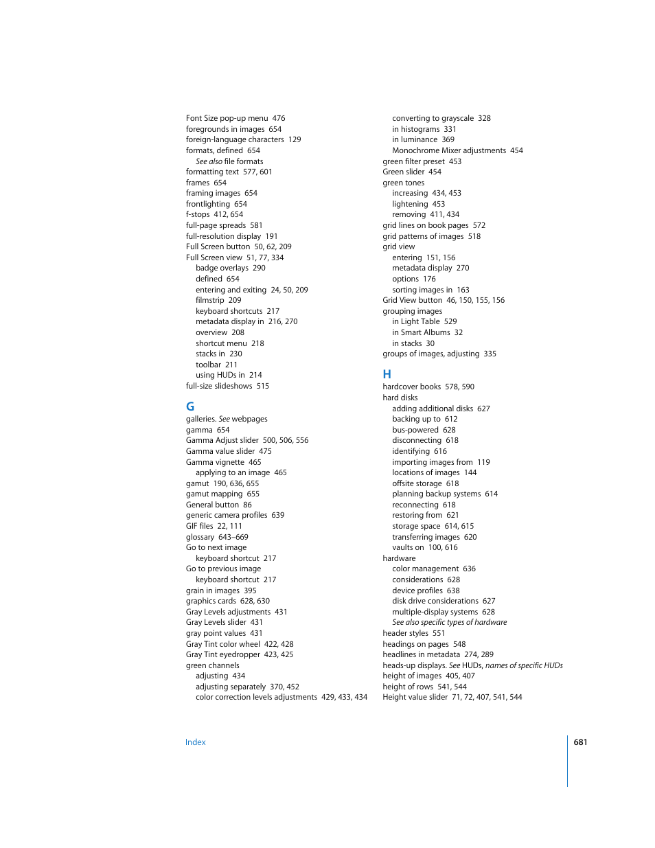 Apple Aperture 2 User Manual | Page 681 / 701