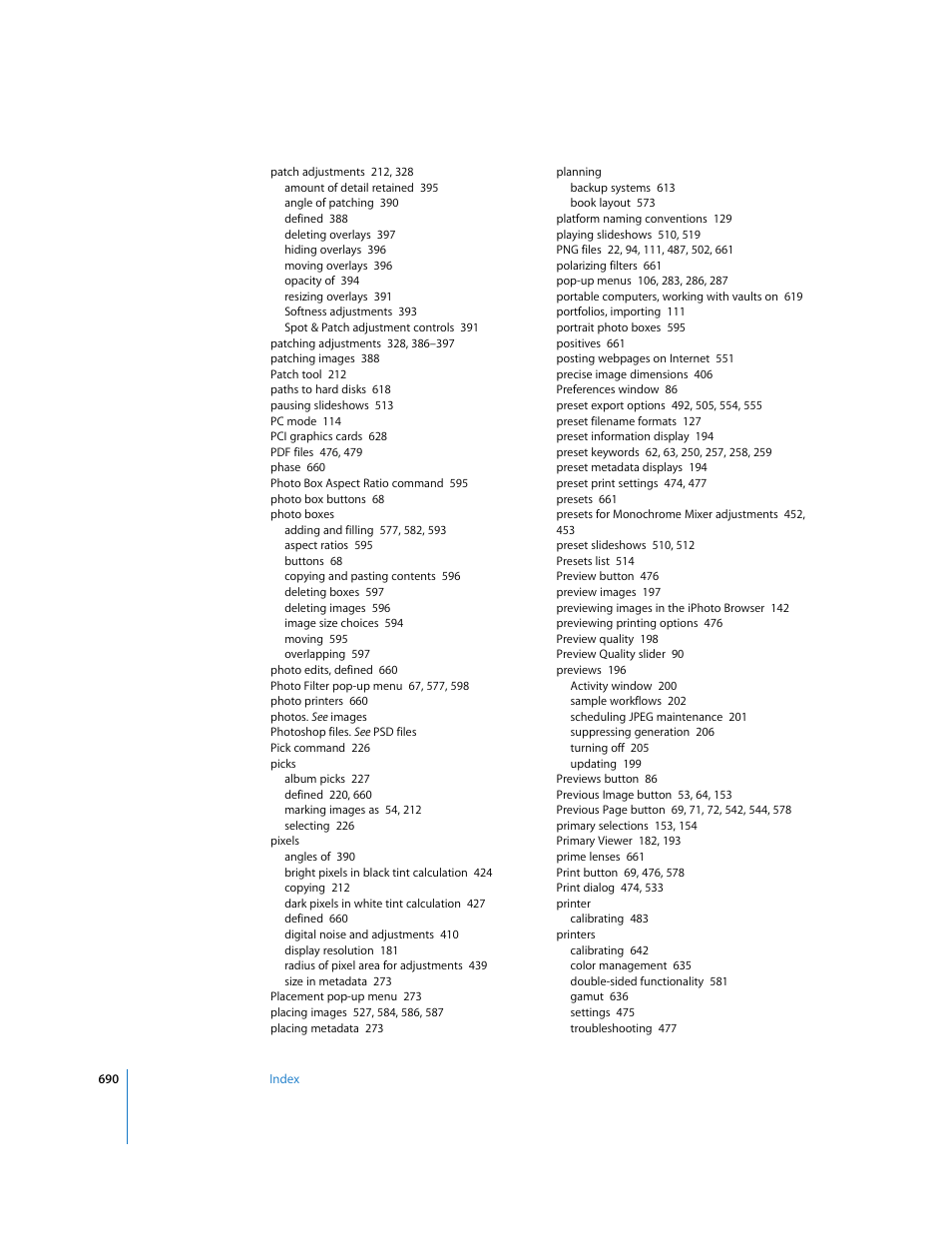 Apple Aperture 2 User Manual | Page 690 / 701