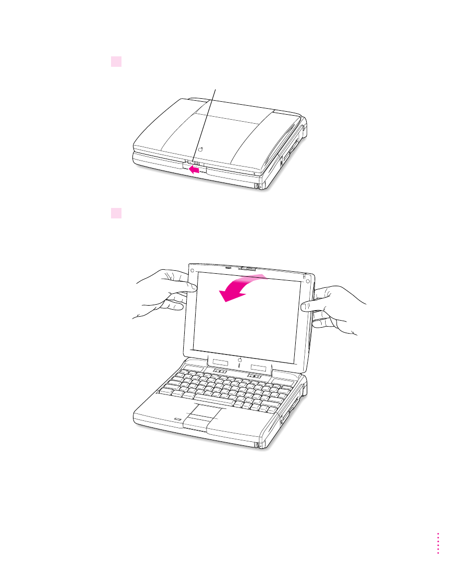 Opening the display | Apple PowerBook G3 User Manual | Page 3 / 166