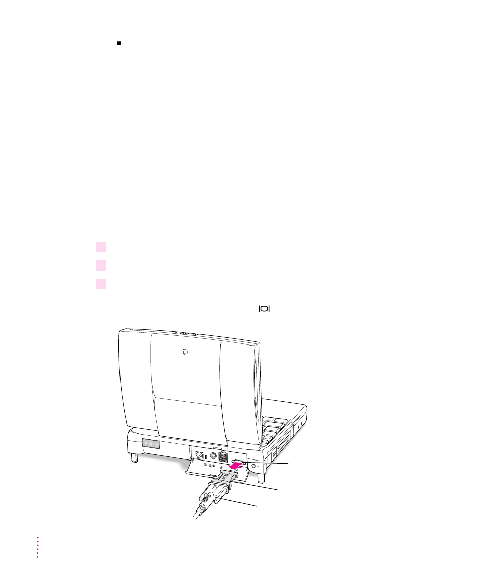 Disconnecting an external monitor | Apple PowerBook G3 User Manual | Page 44 / 166