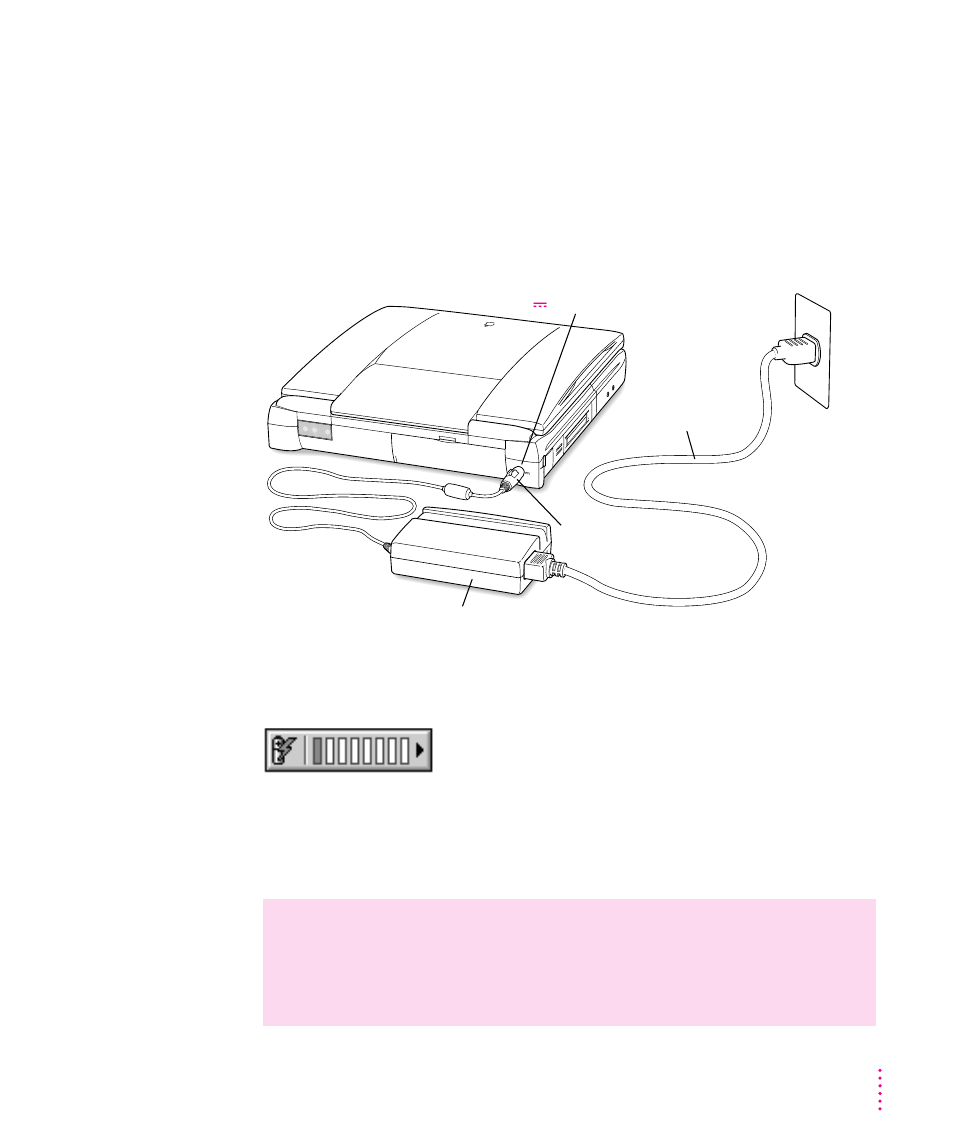 Recharging the battery | Apple PowerBook G3 User Manual | Page 53 / 166