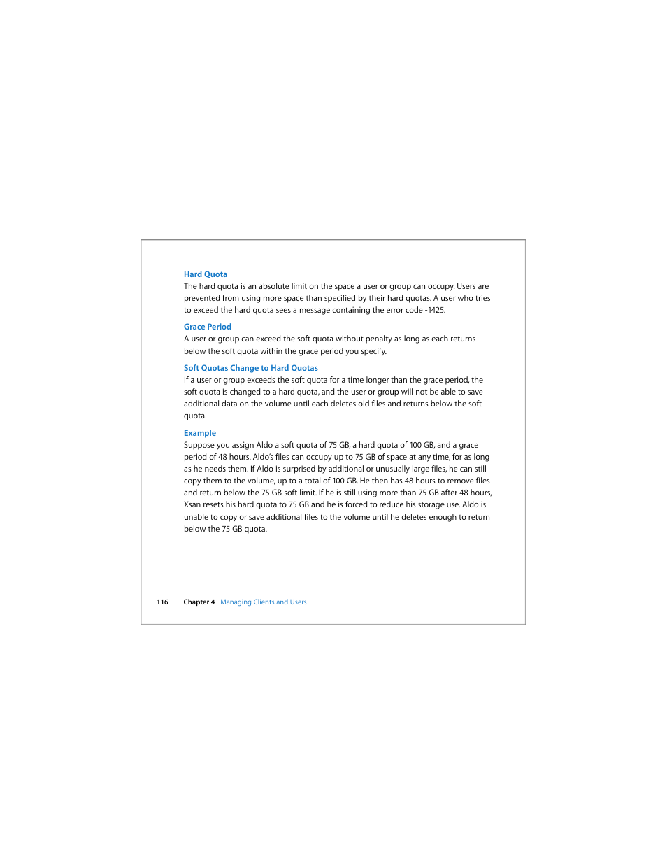 Apple Xsan 1.4 User Manual | Page 116 / 192