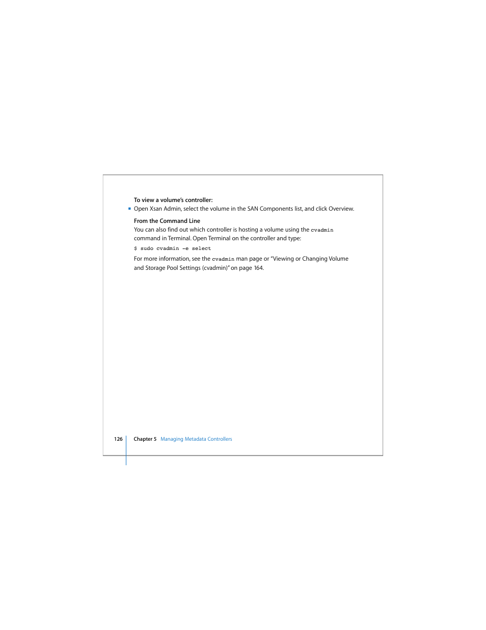 Apple Xsan 1.4 User Manual | Page 126 / 192