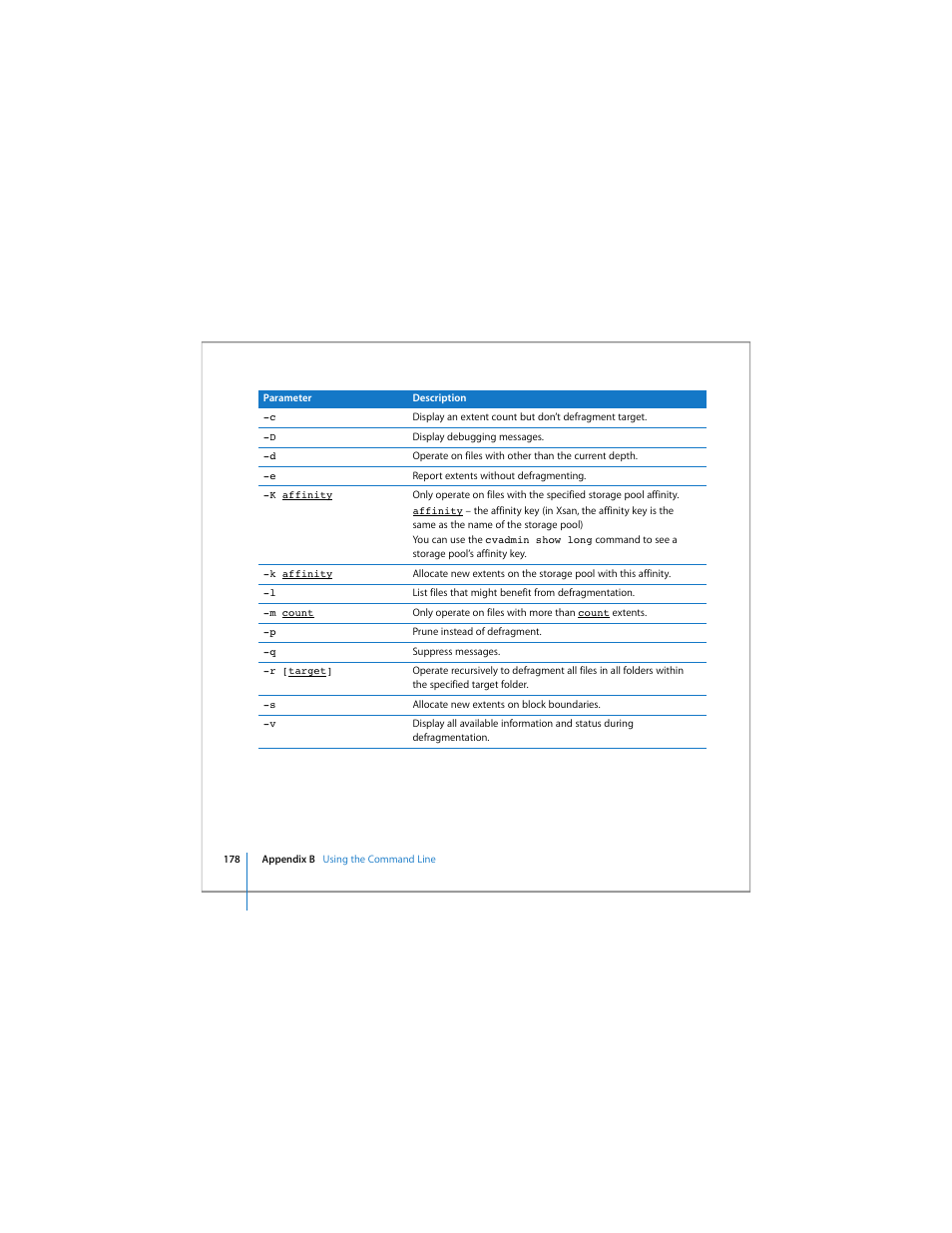 Apple Xsan 1.4 User Manual | Page 178 / 192