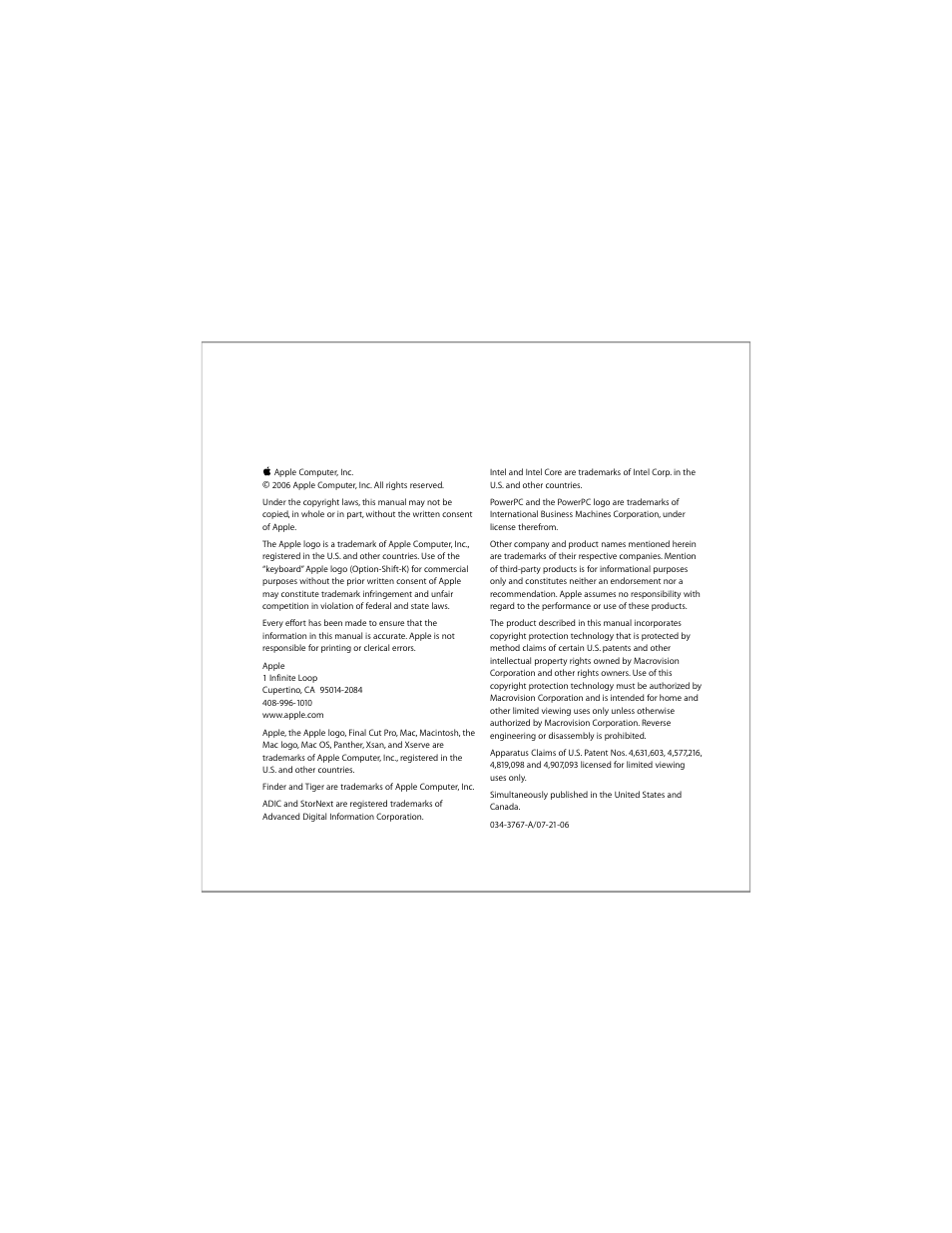 Apple Xsan 1.4 User Manual | Page 2 / 192