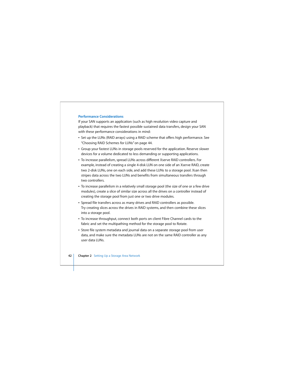Apple Xsan 1.4 User Manual | Page 42 / 192