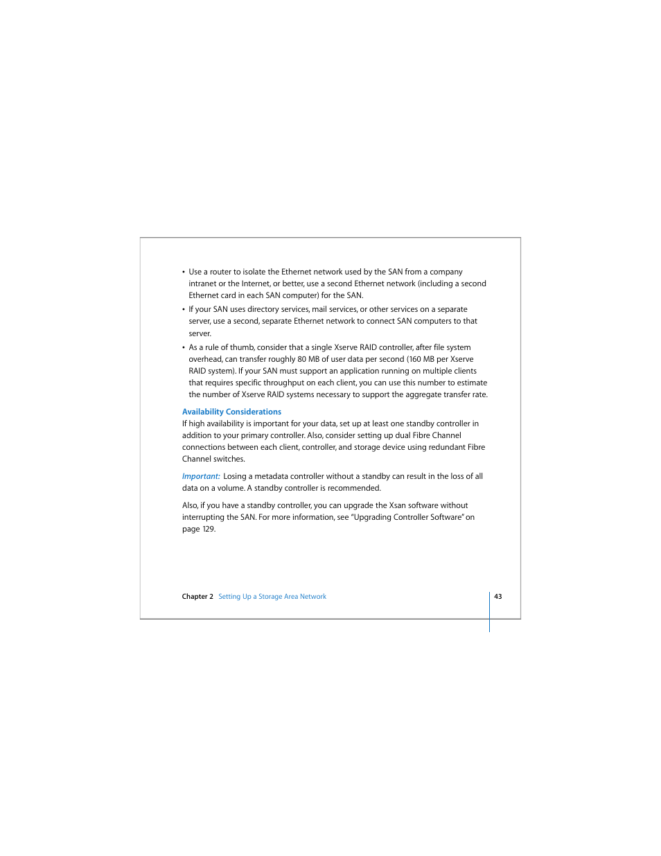Apple Xsan 1.4 User Manual | Page 43 / 192