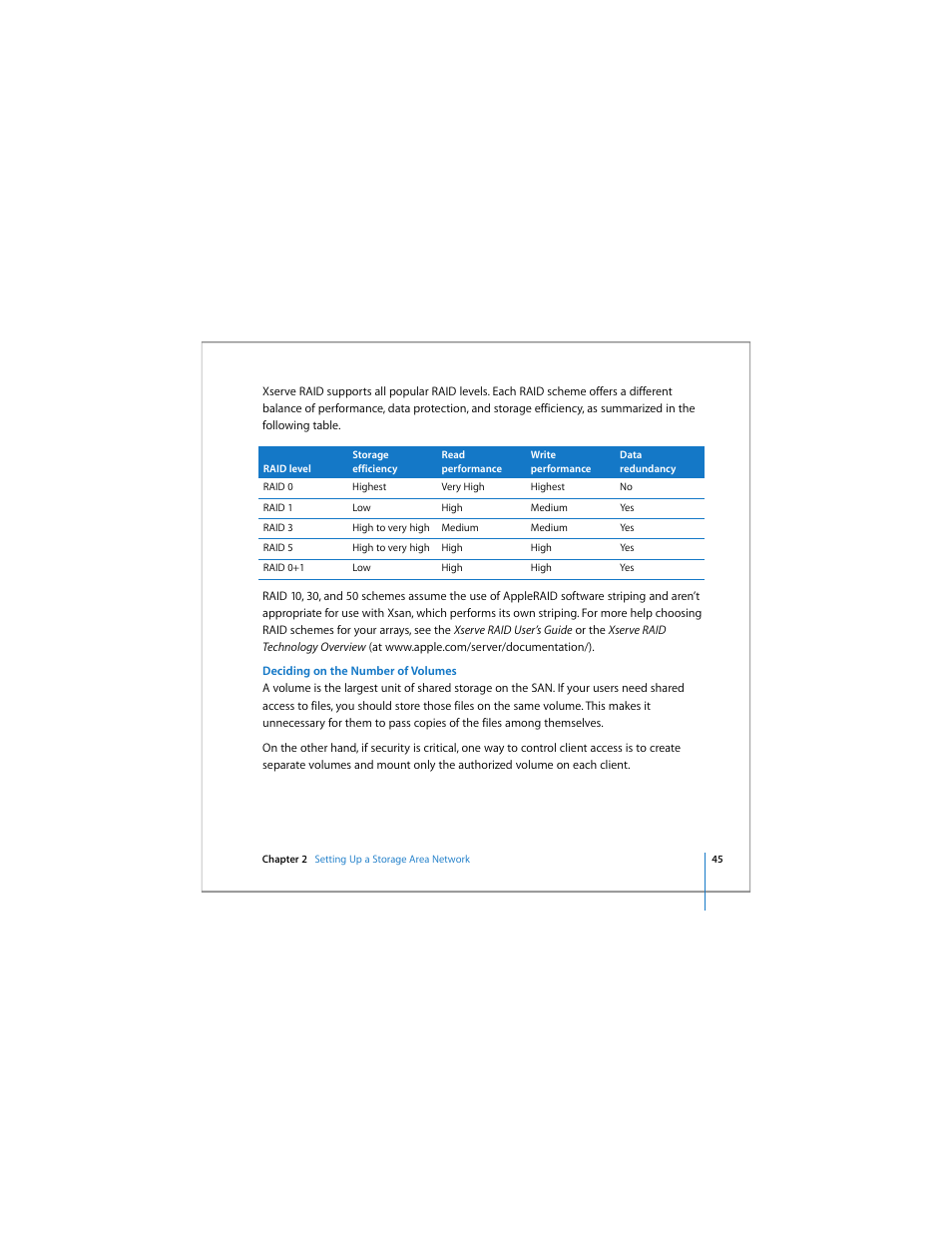 Apple Xsan 1.4 User Manual | Page 45 / 192