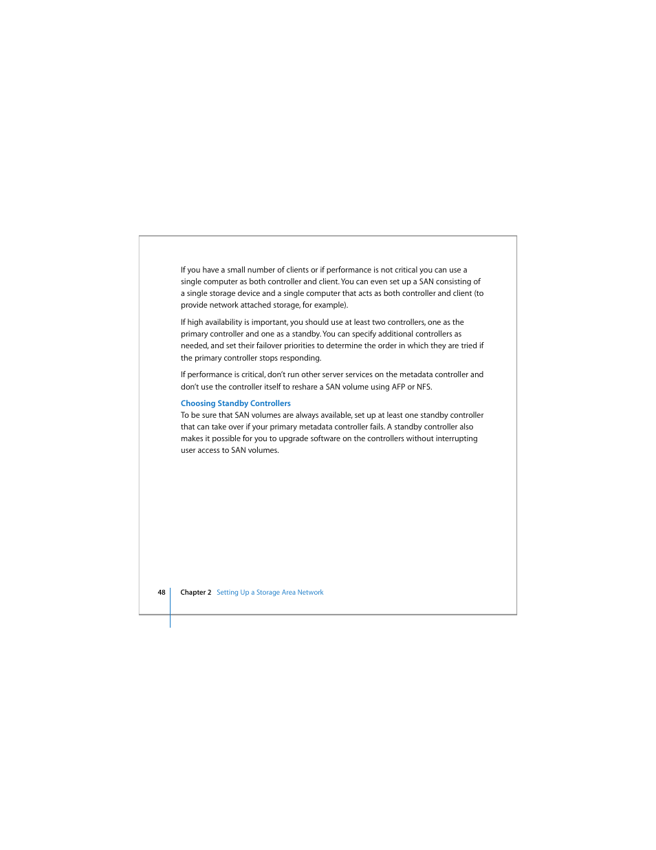 Apple Xsan 1.4 User Manual | Page 48 / 192