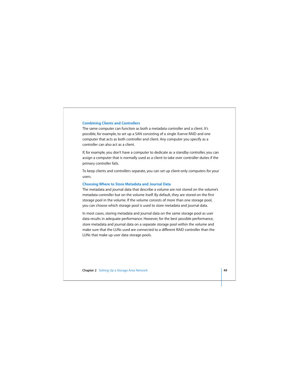 Apple Xsan 1.4 User Manual | Page 49 / 192