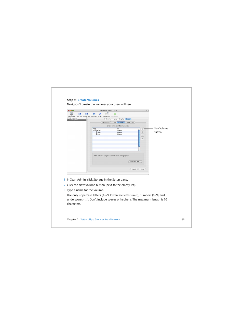 Apple Xsan 1.4 User Manual | Page 63 / 192