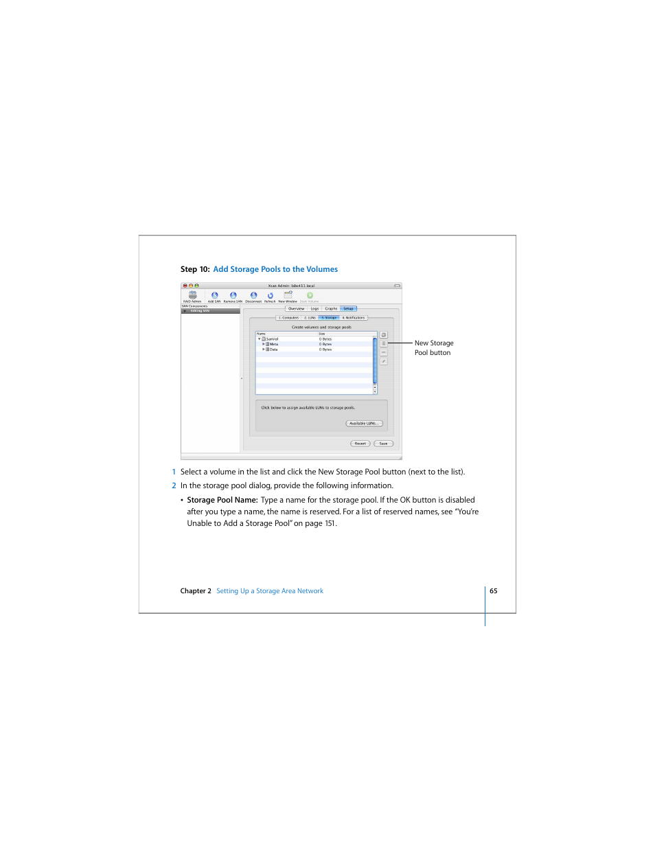 Apple Xsan 1.4 User Manual | Page 65 / 192