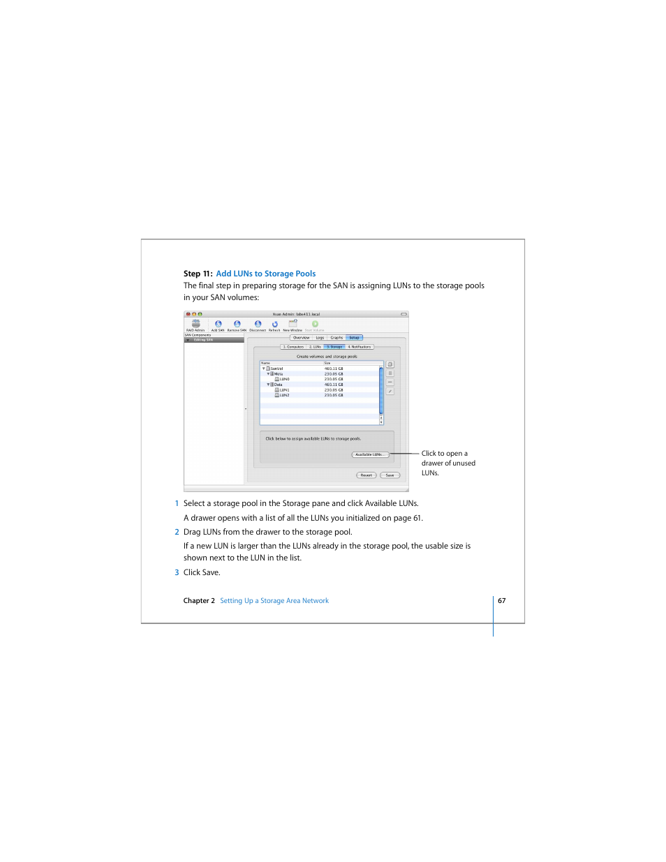 Apple Xsan 1.4 User Manual | Page 67 / 192