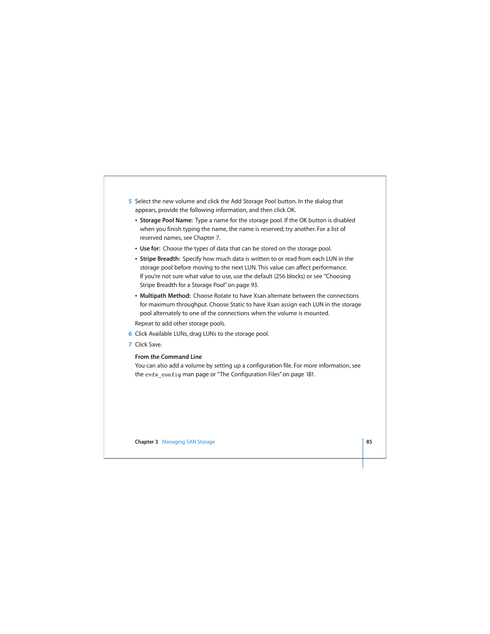 Apple Xsan 1.4 User Manual | Page 85 / 192