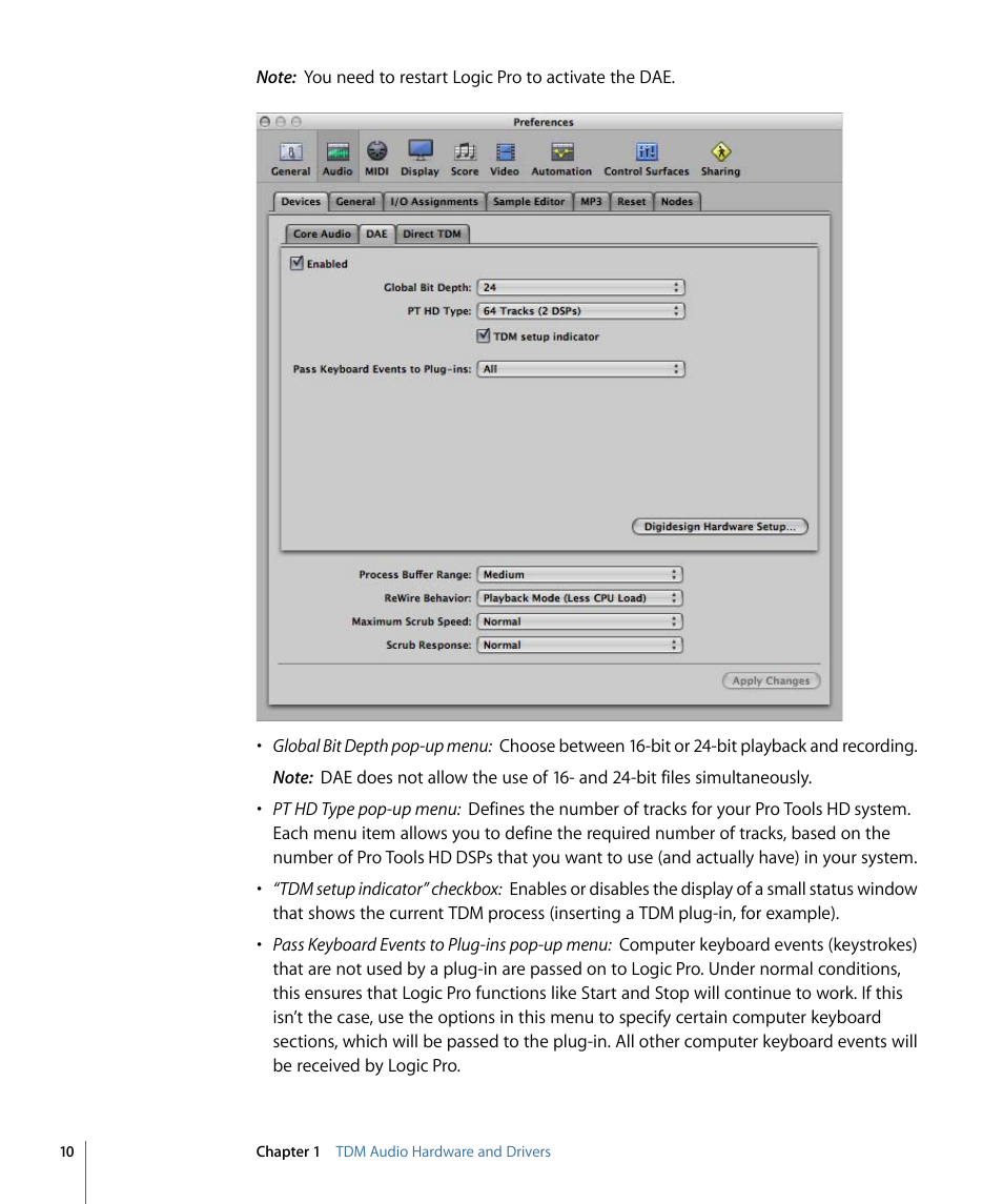 Apple Logic Pro 9 (TDM Guide) User Manual | Page 10 / 26